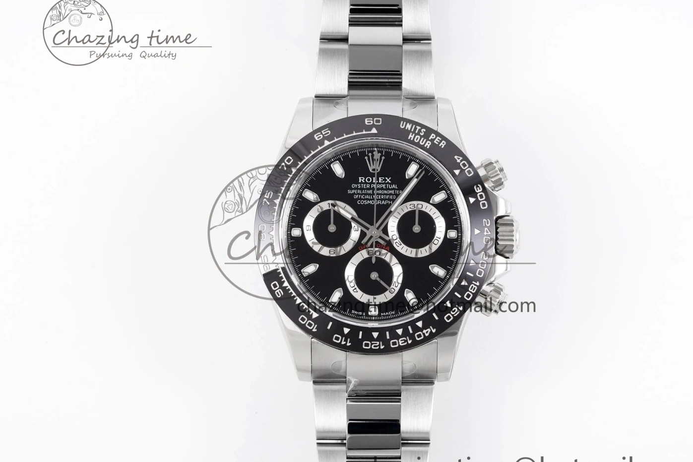MiroTime 0406 SmoothTexture Daytona 116500 KING 1:1 Best Edition Black Dial on SS Bracelet SH 1910